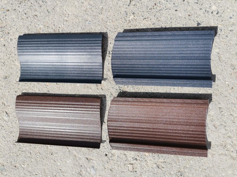 Металлопрофиль двусторонний под Стальной Бархат в Усть-Каменогорске