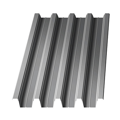 Профнастил Н-75 оцинкованный 750х800мм 0.60мм