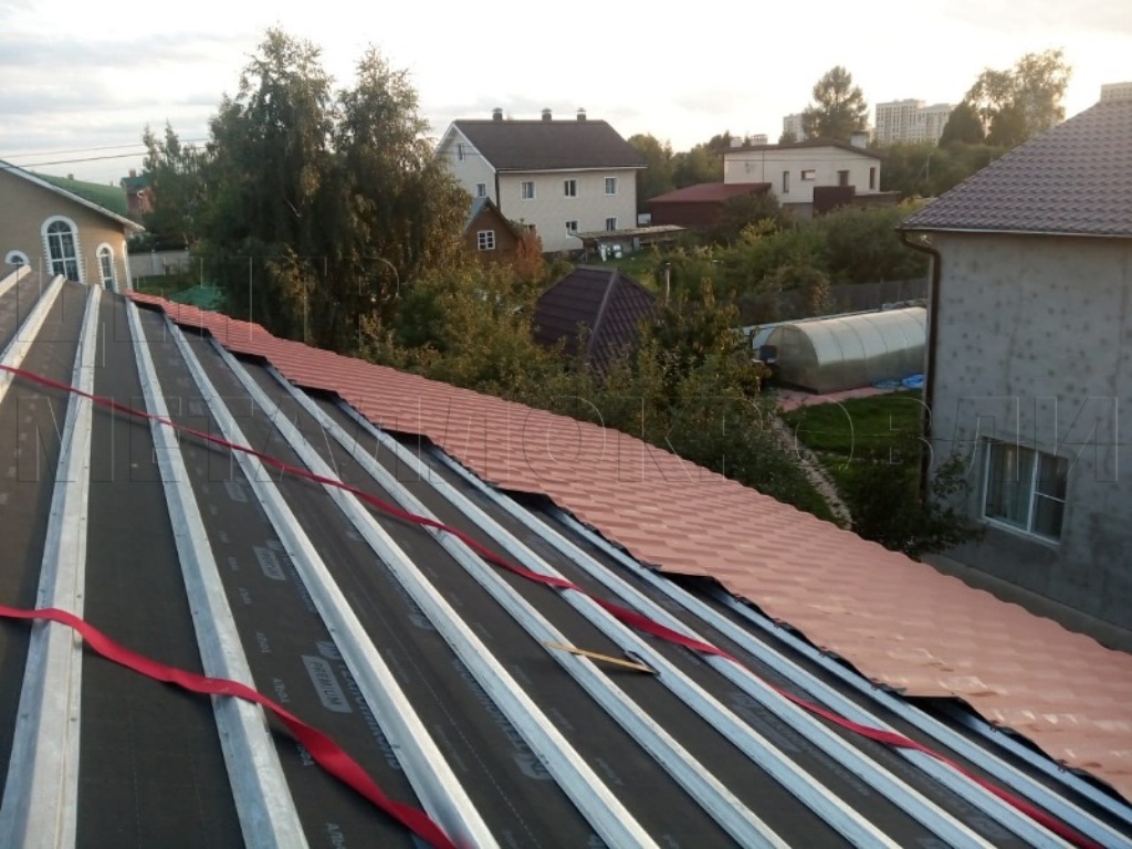 Металлочерепица Геркулес 8004 терракотовый Стальной Бархат от Центра Металлокровли в Усть-Каменогорске