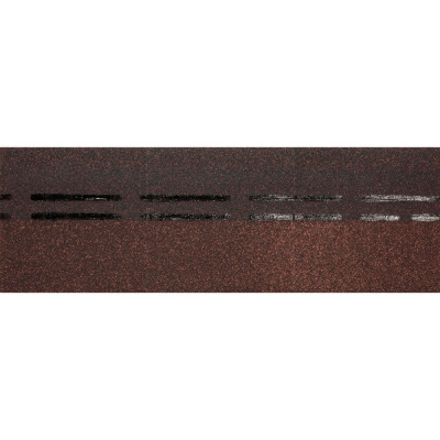 Коньково-карнизная черепица Docke PIE SIMPLE цвет Коричневый фото